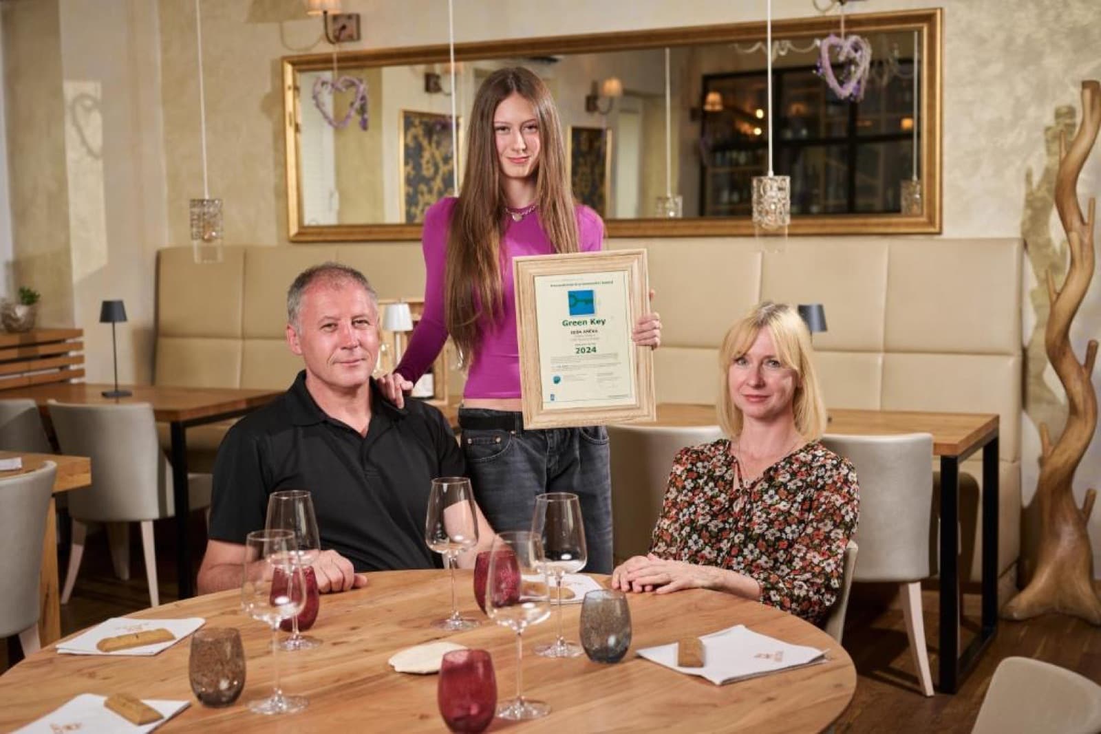 Certifikat Zeleni ključ v restavraciji Hiše Ančka
